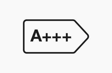 A+++ energy efficiency rating icon.