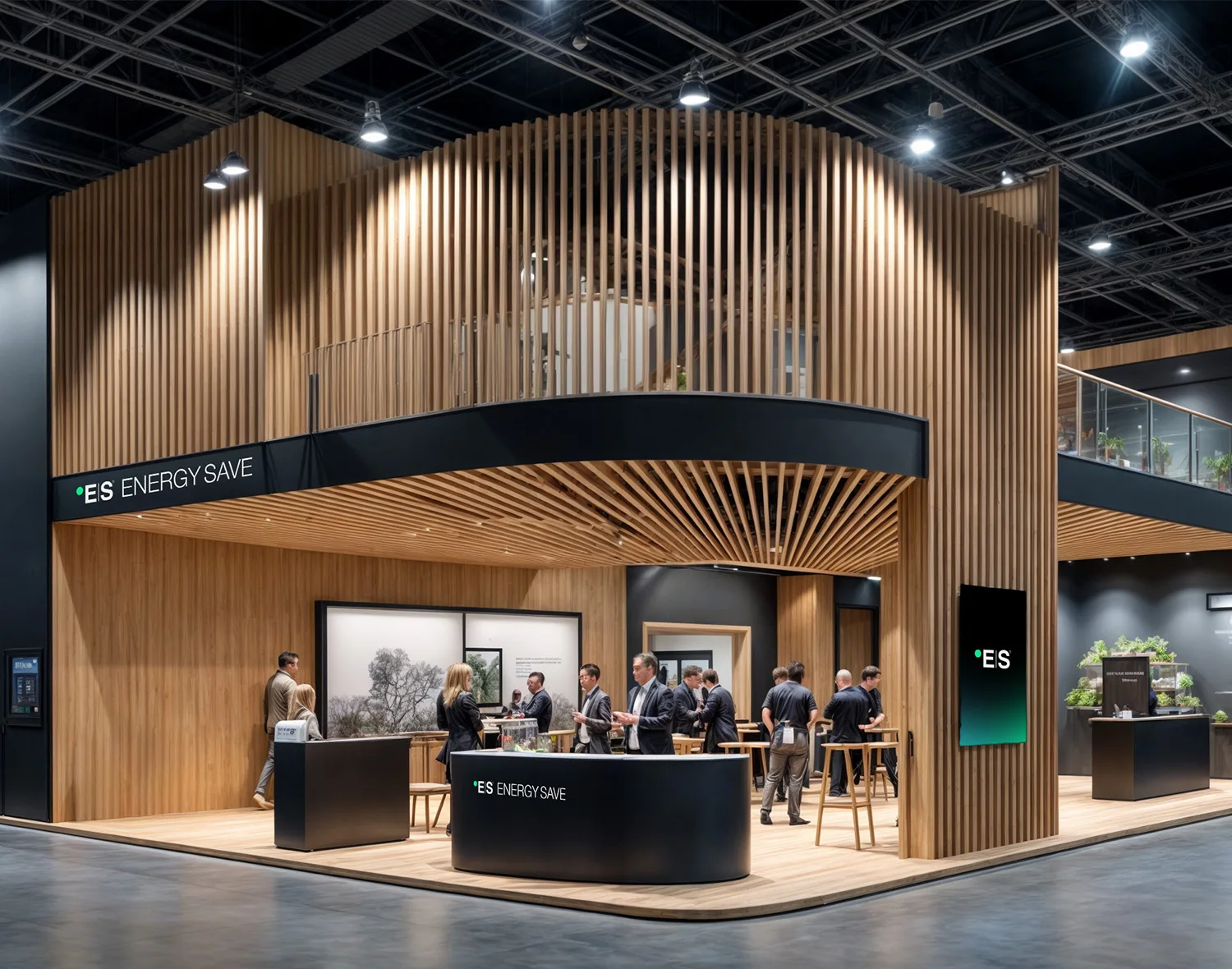 Image showing exhibition stand for ES